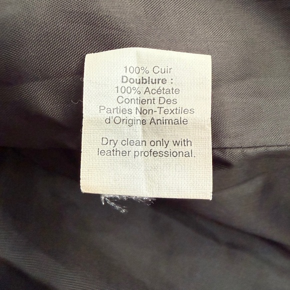 Madewell The Washed Leather Motorcycle Jacket XL - Picture 9 of 14